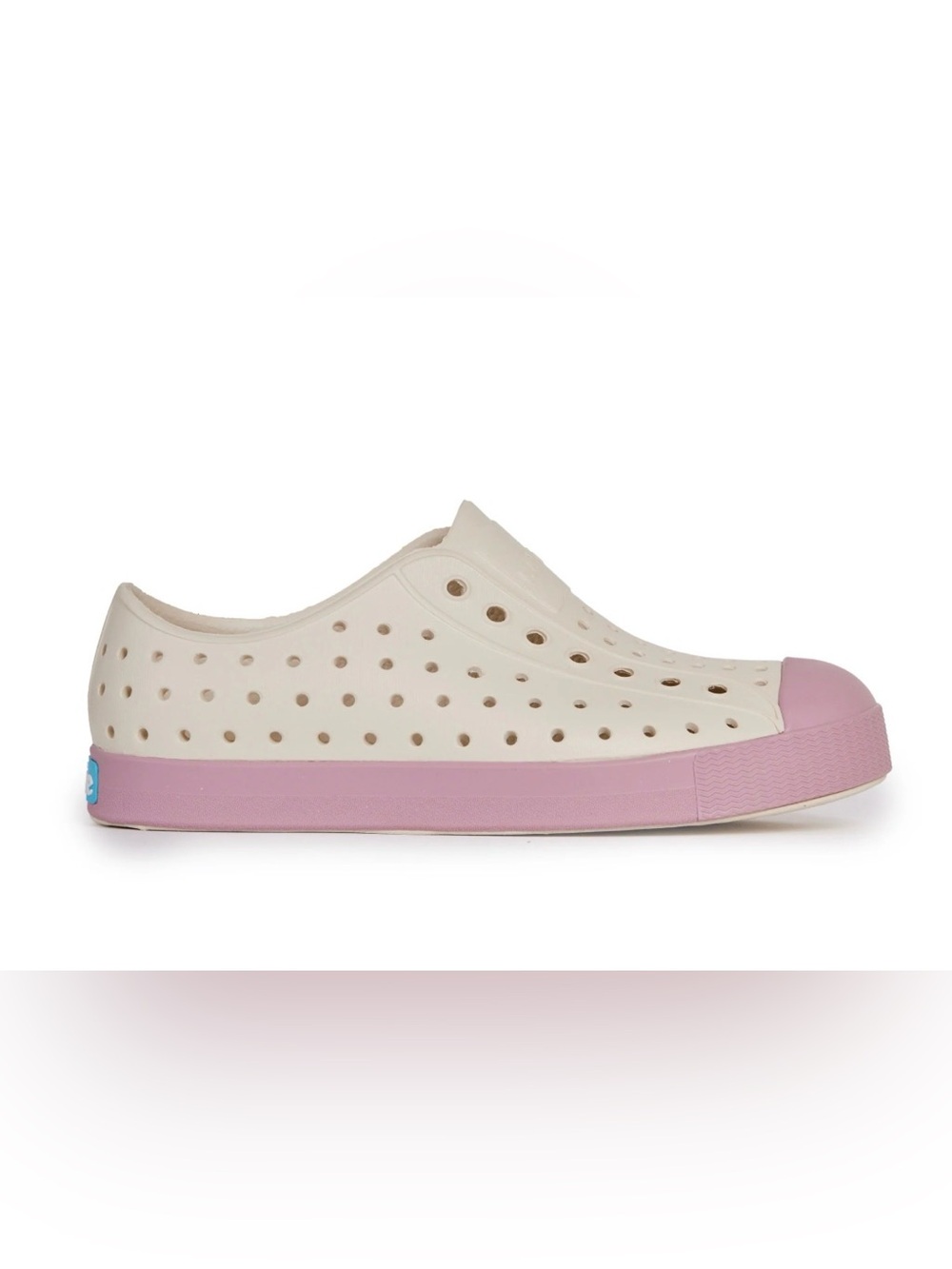 Native Shoes Jefferson Sugarlite Kids Shoes Bone White/Pink Size C8